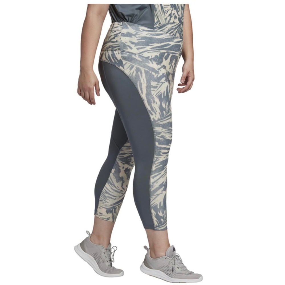 NWT Women’s Size 3XL Adidas x Zoe Saldana Aeroready 7/8 Leggings w/ Phone Pocket